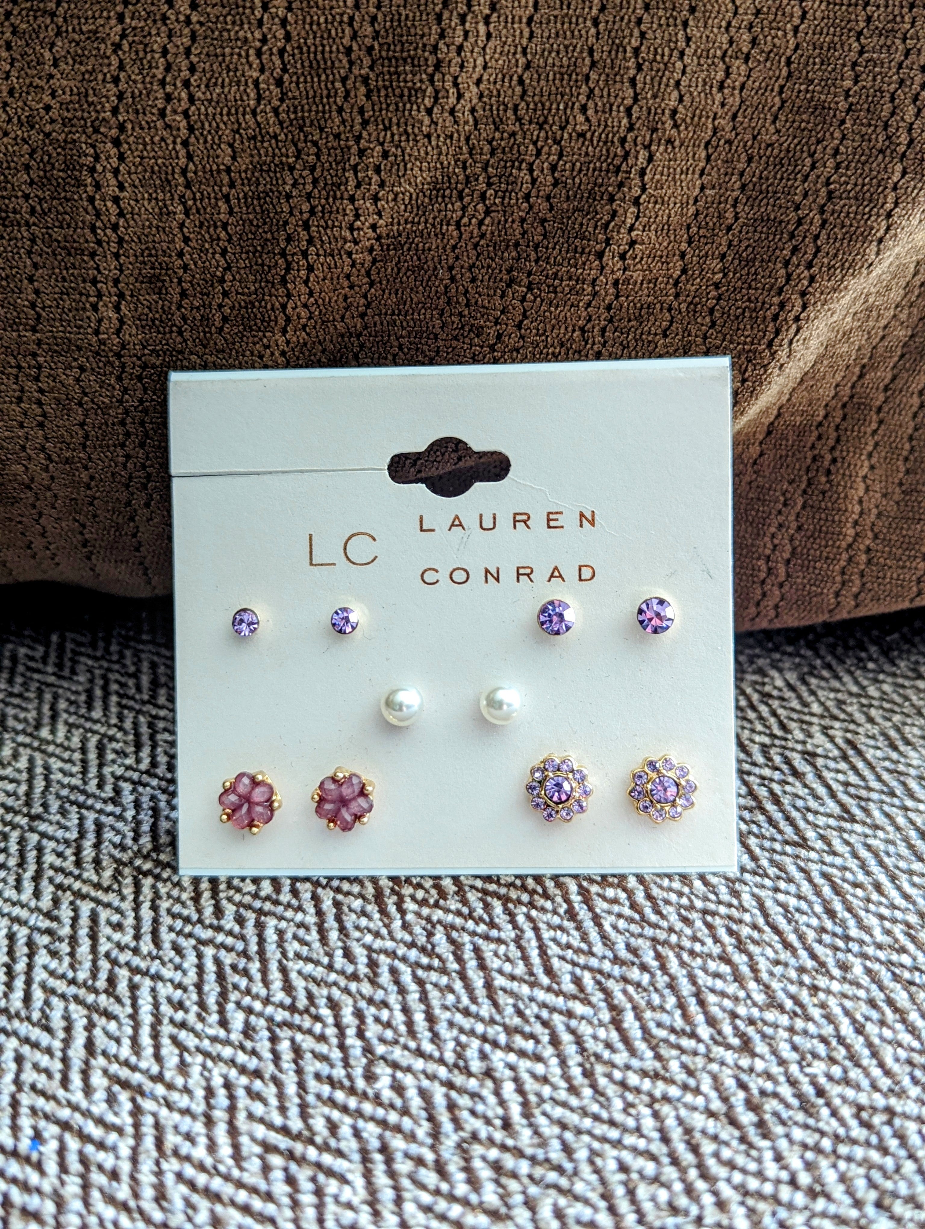 Lauren conrad deals earrings material